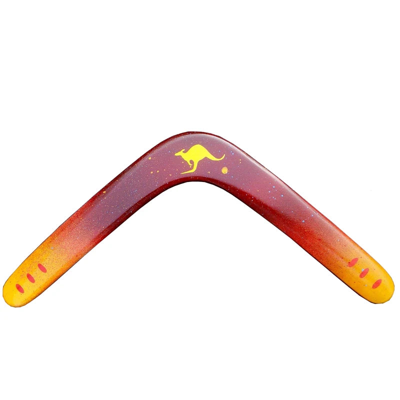 Handmade Wooden Boomerang Throw and Catch Flying