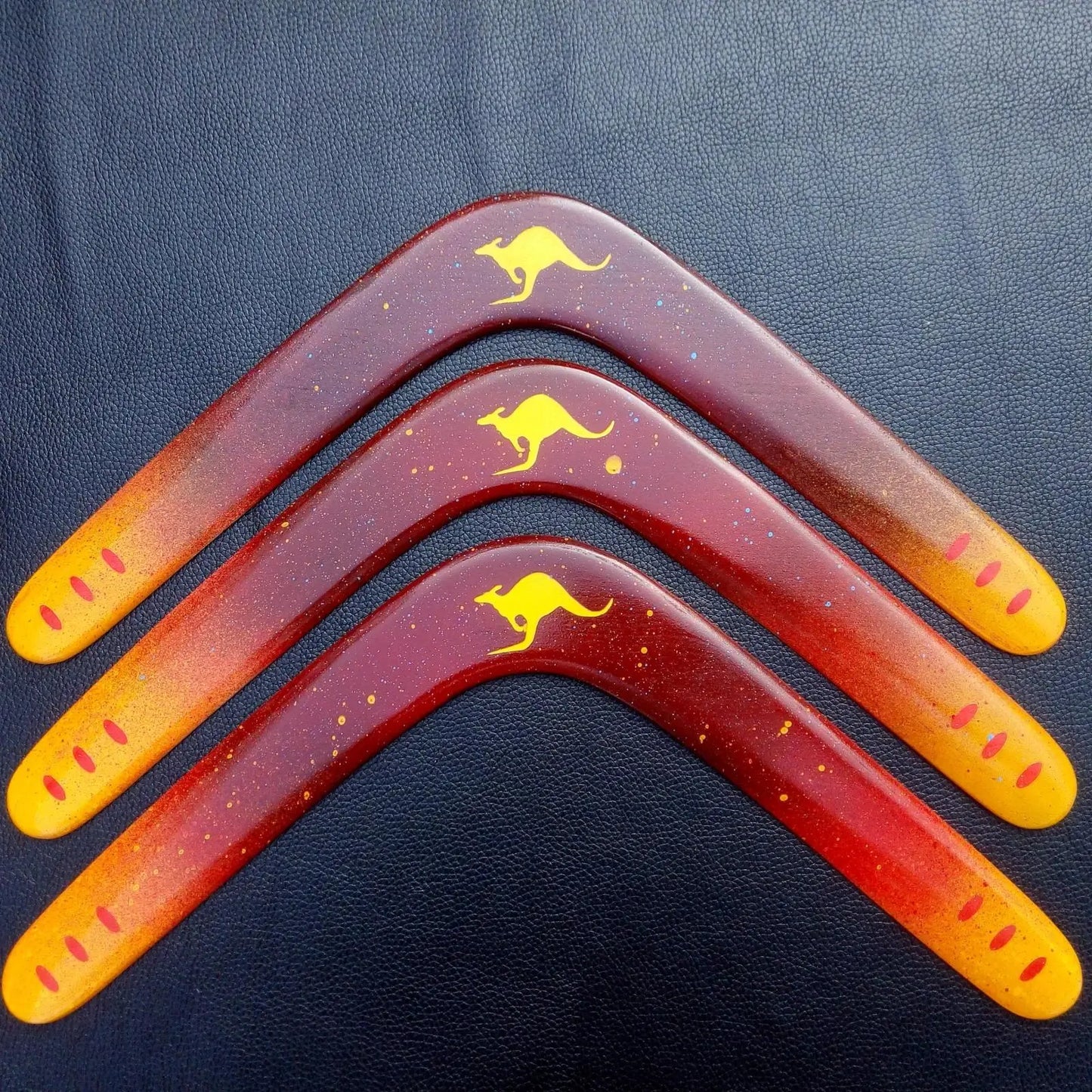 Handmade Wooden Boomerang Throw and Catch Flying