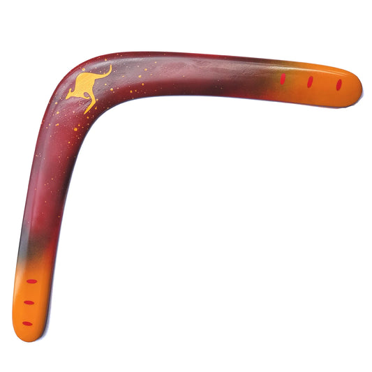Handmade Wooden Boomerang Throw and Catch Flying