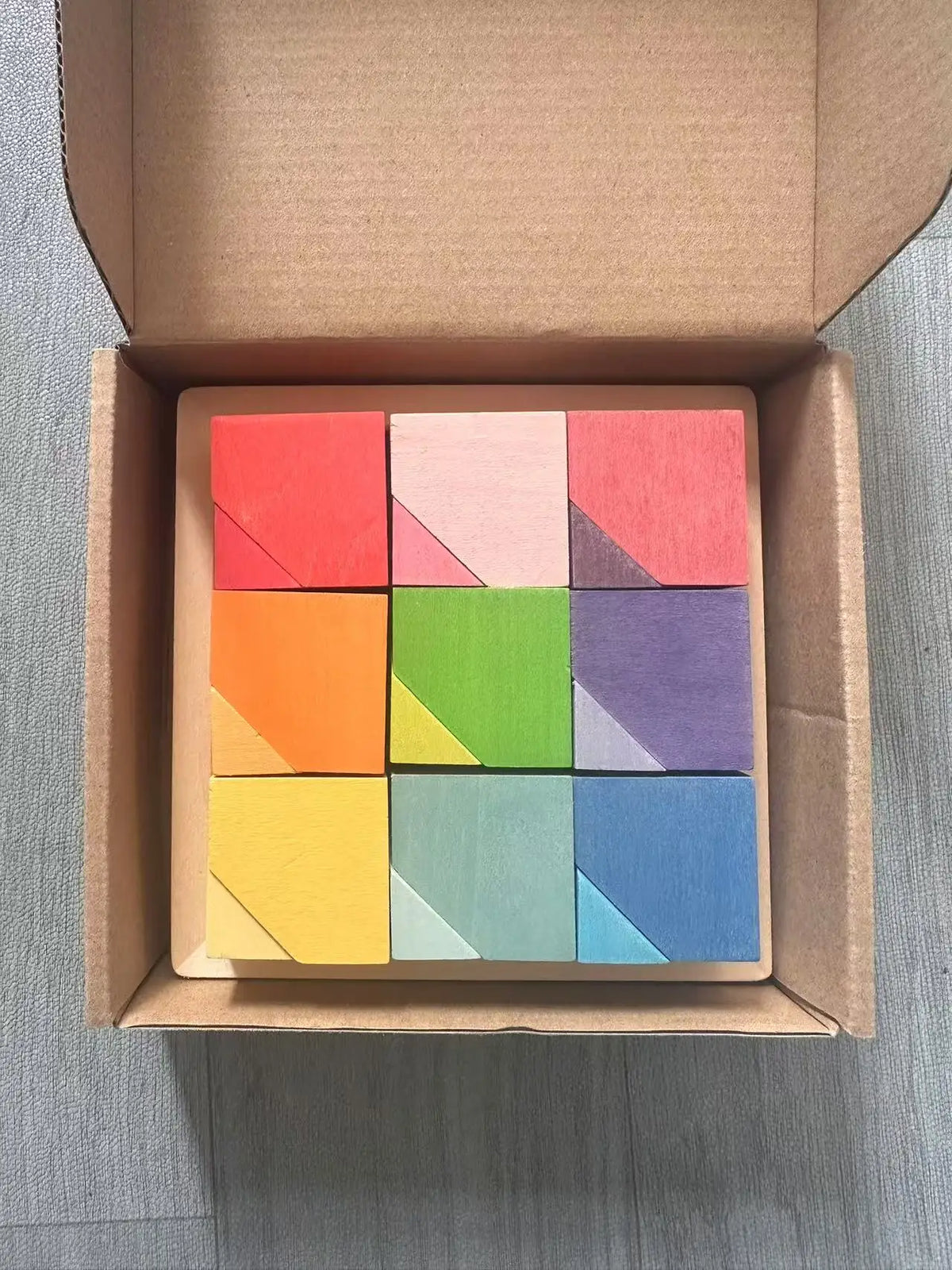 Rainbow Arch Stacking Blocks - Waldorf STEAM Learning Toy Set – ZeeNuh