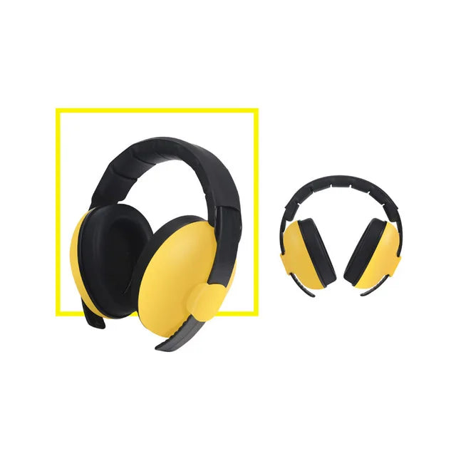 Baby Ear Protection Noise Cancelling Headphones 2-in-1 Convertible Design Noise Reduction Earmuffs for Infant Improves Sleep