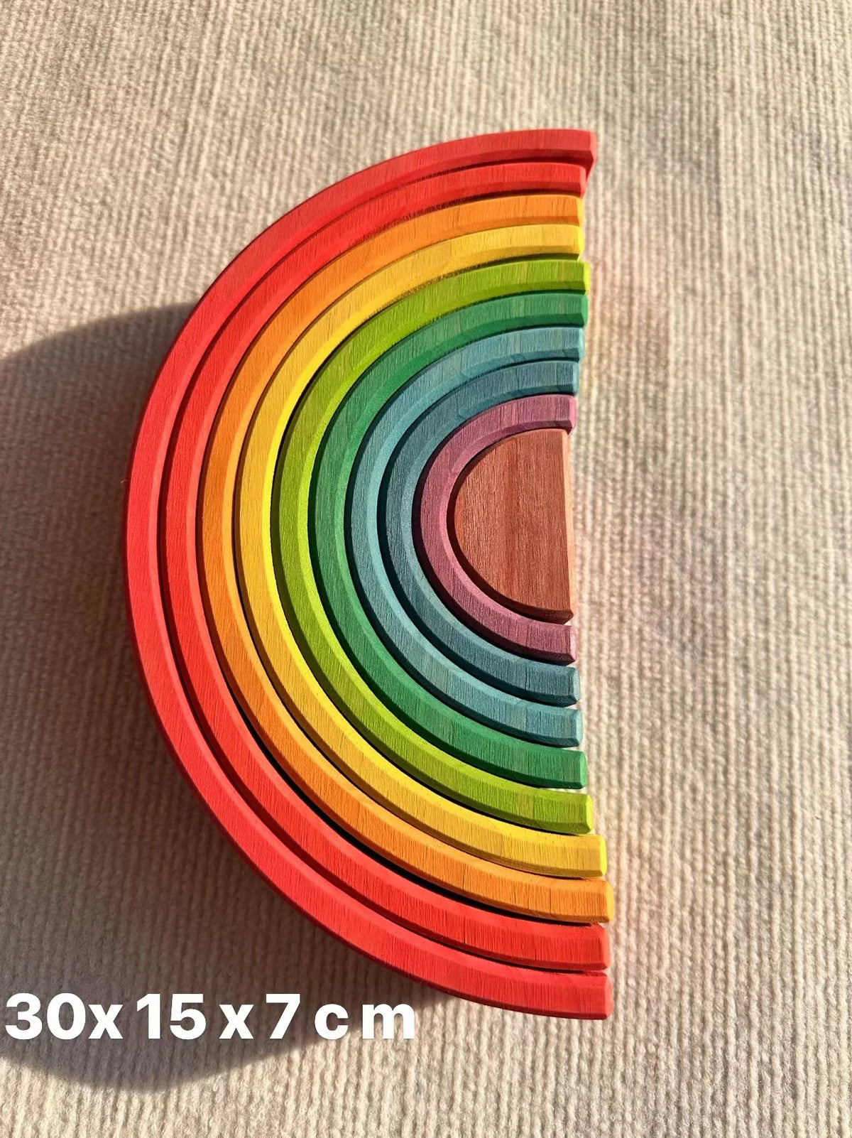 Rainbow Arch Stacking Blocks - Waldorf STEAM Learning Toy Set – ZeeNuh